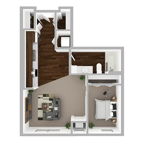 Floor plan ST4 - Alcove