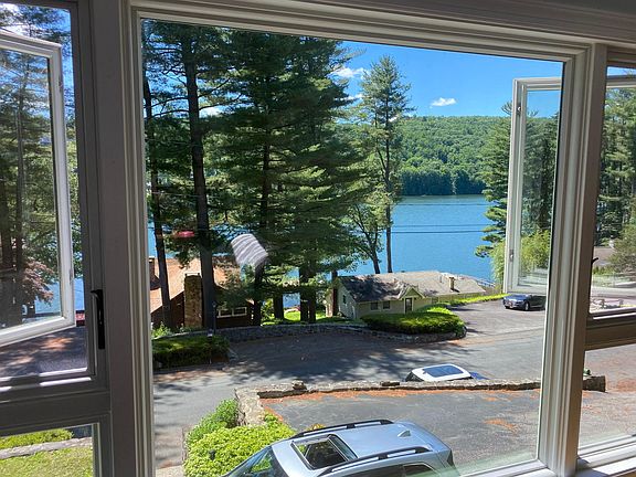 View of lake from Living Room
