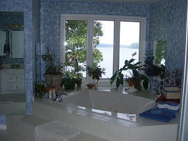 view from master tub 