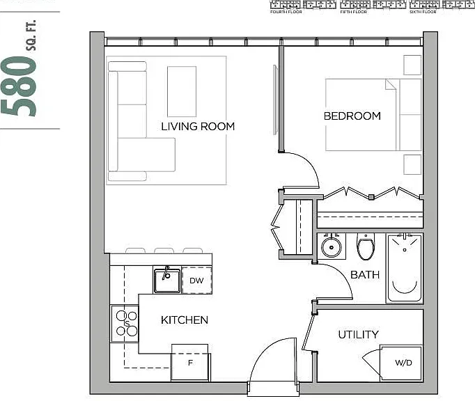 107 Roger St #609 — Photo 3