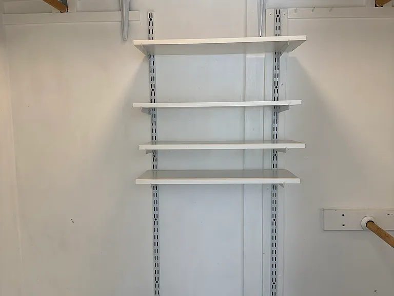 Second bedroom closet.