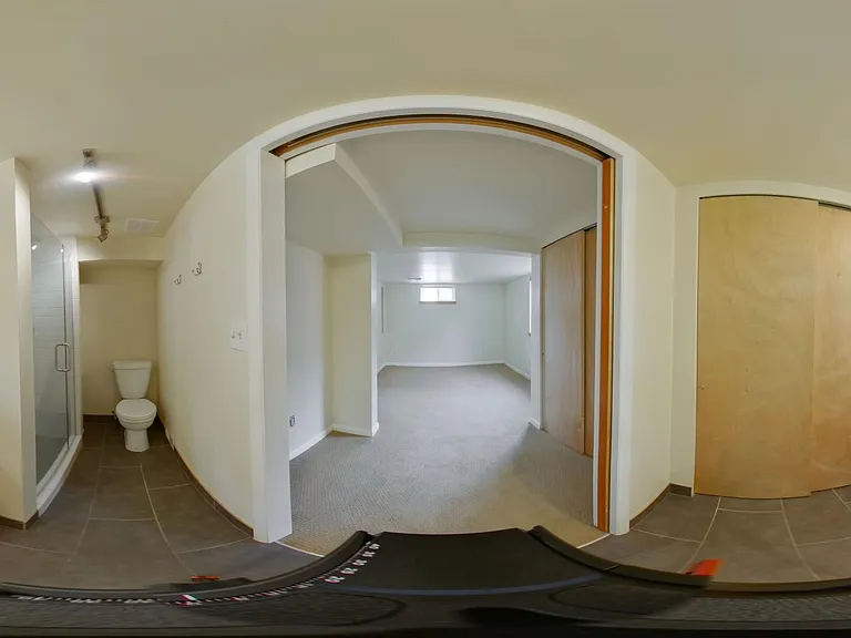 3D tour of downstairs bathroom