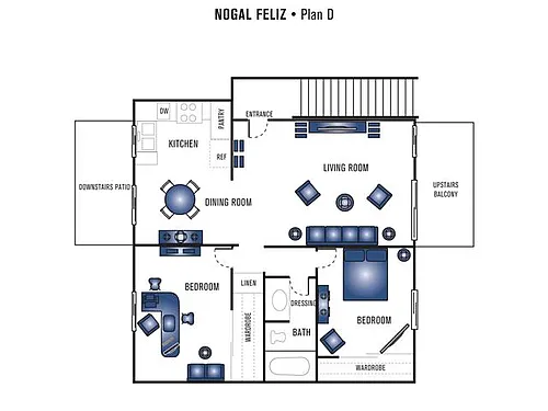 Floor plan Plan D