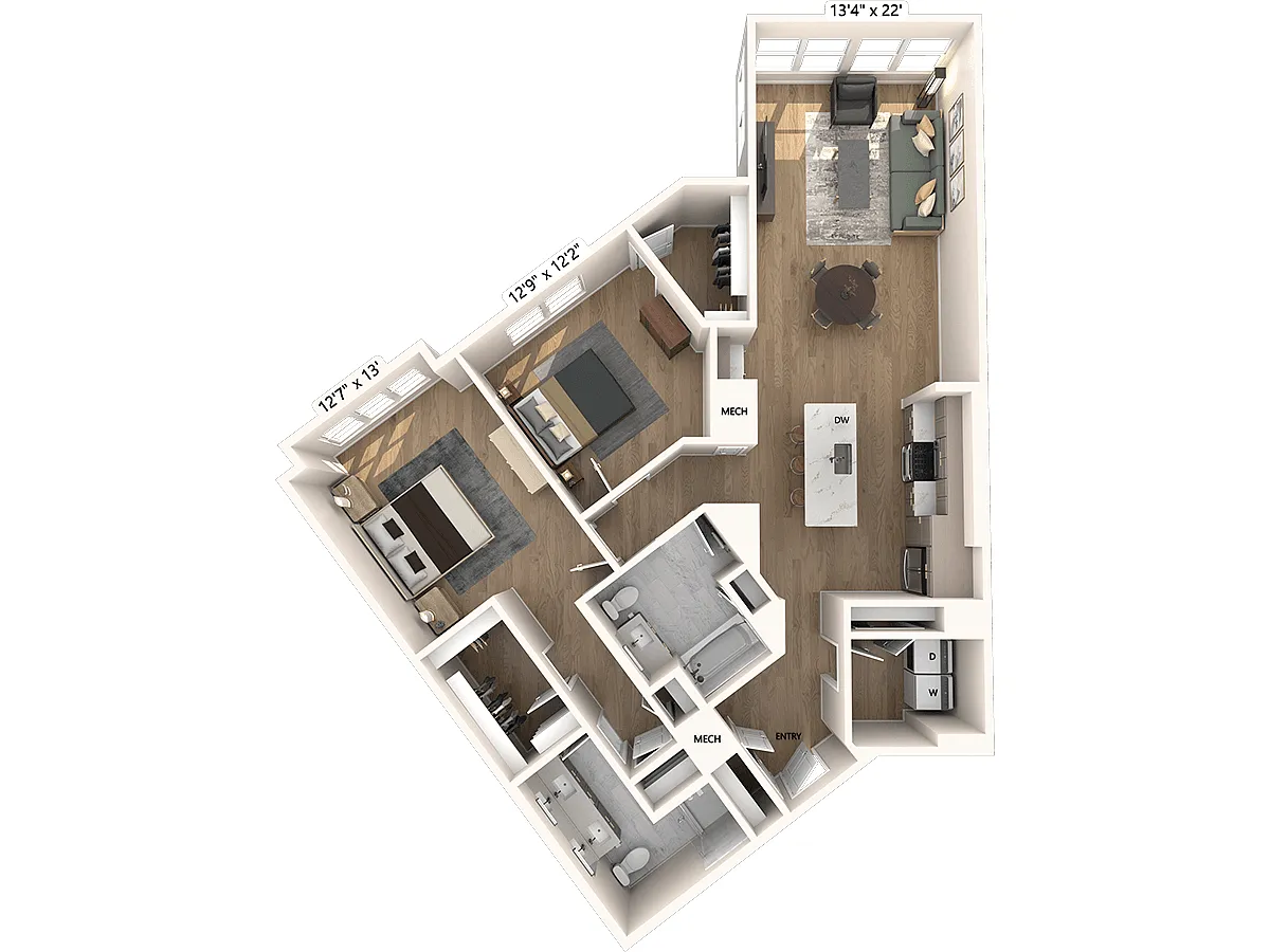 Floor plan B17a-Signature