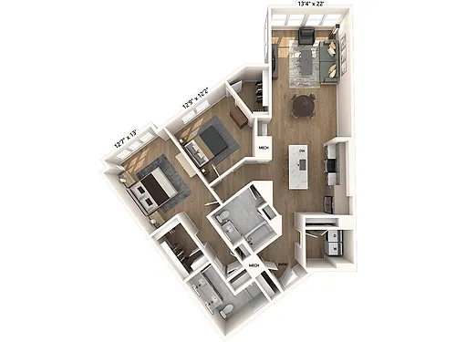 Floor plan B17a-Signature