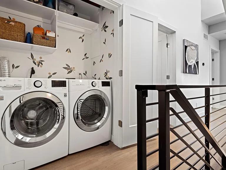 Washer/Dryer and Storage