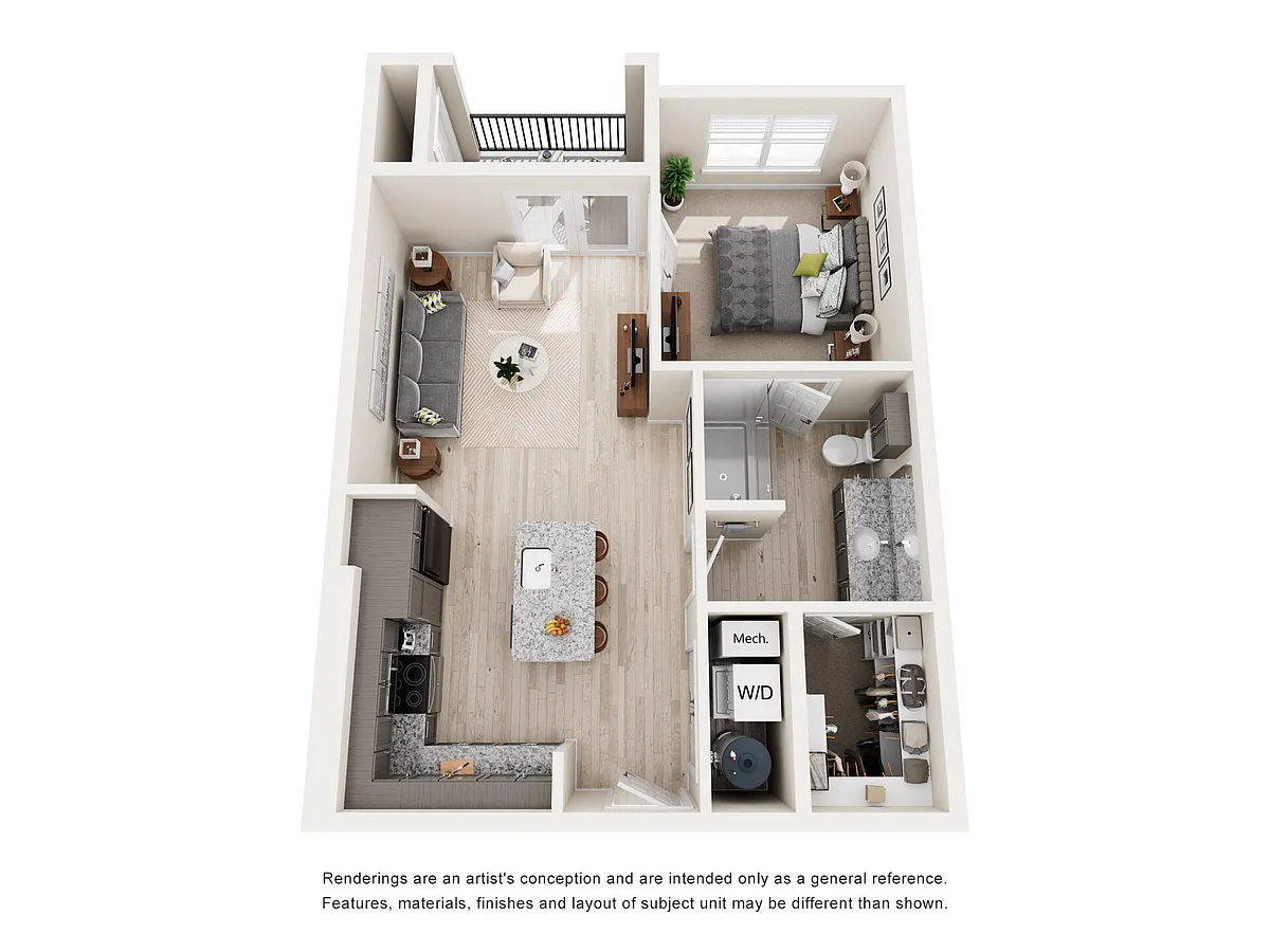 Floor plan A1-60