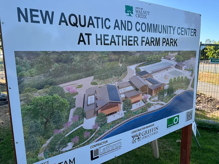 Walking or riding your bike to nature and leisure The Gardens at Heather Farm: A beautiful 6-acre public botanical garden featuring a renowned rose garden, panoramic views of Mount Diablo