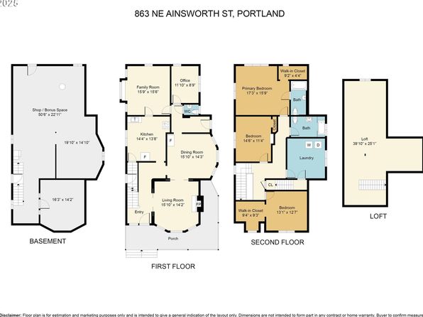 863 NE Ainsworth St, Portland, OR 97211