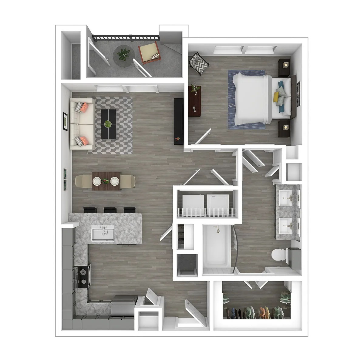 Floor plan A1