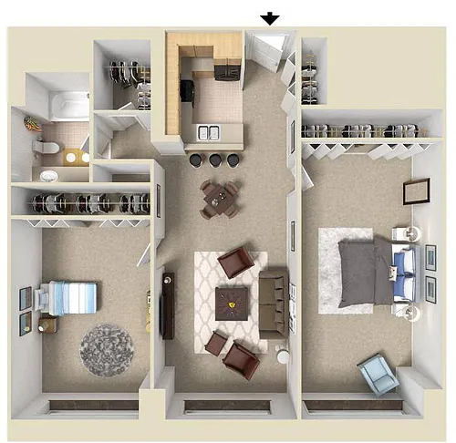Floor plan The Berber