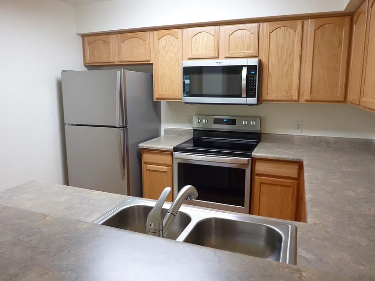 Kitchen from dining room