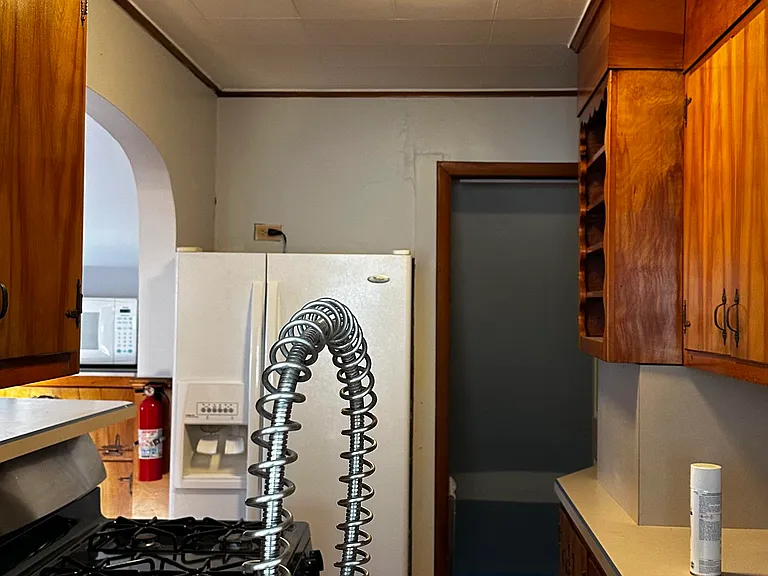 Original Hardwood Craftsmanship, Intimately Styled Kitchen
