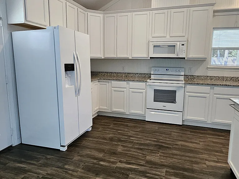 Kitchen space.