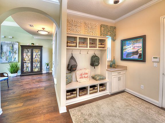 The Victoria at Tamaya Model Home - Stop and Drop at Foyer