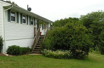 Back of House, Steps to Large Deck