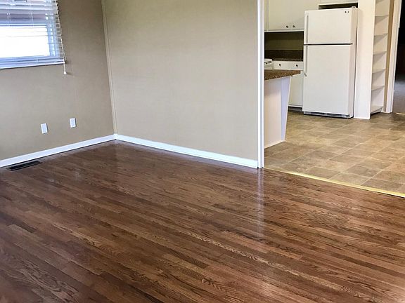 Beautiful hardwood floors just refinished