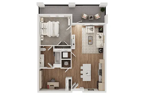 Floor plan A6D