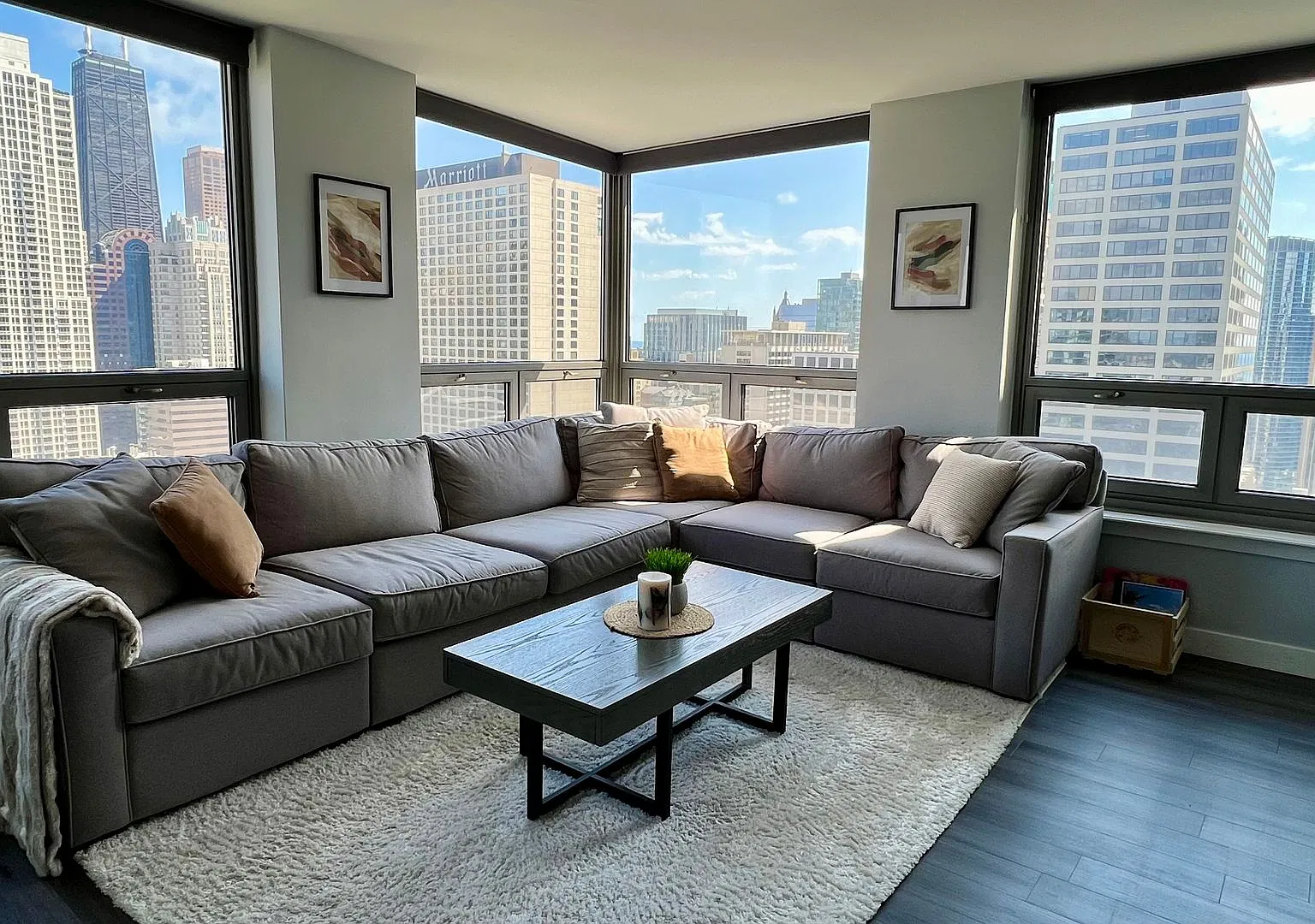 Remodeled High-Floor 1BR at Plaza 440 | 900 Sq. Ft. | Smart Home | Full Amenities — Photo 3