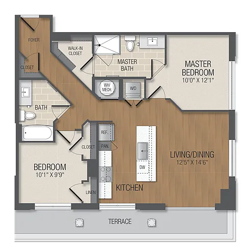 Floor plan B6