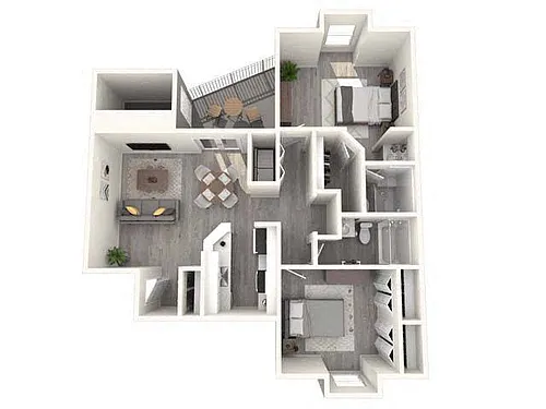 Floor plan B1 Deluxe