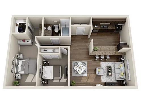 Floor plan B1 LUX