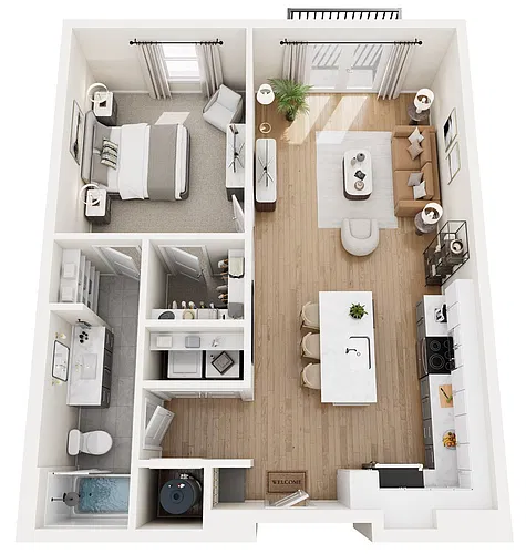 Floor plan 1A