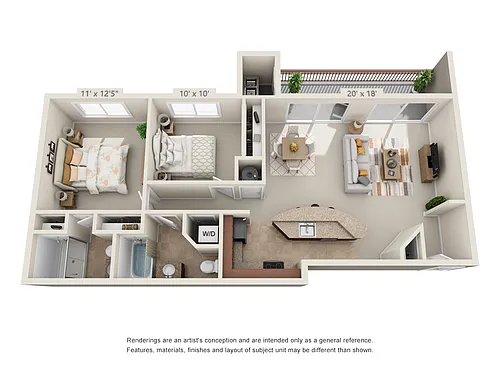 Floor plan Davinci