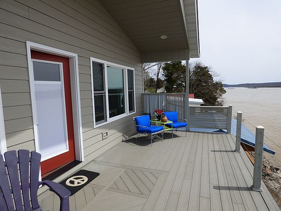 River Side of house (South)