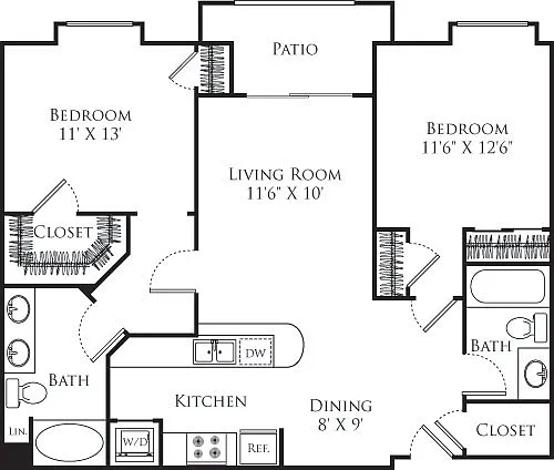 Floor plan B1