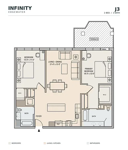 Floor plan J3