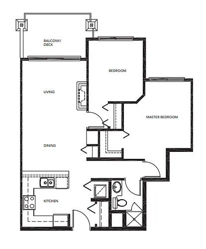 Floor plan C206