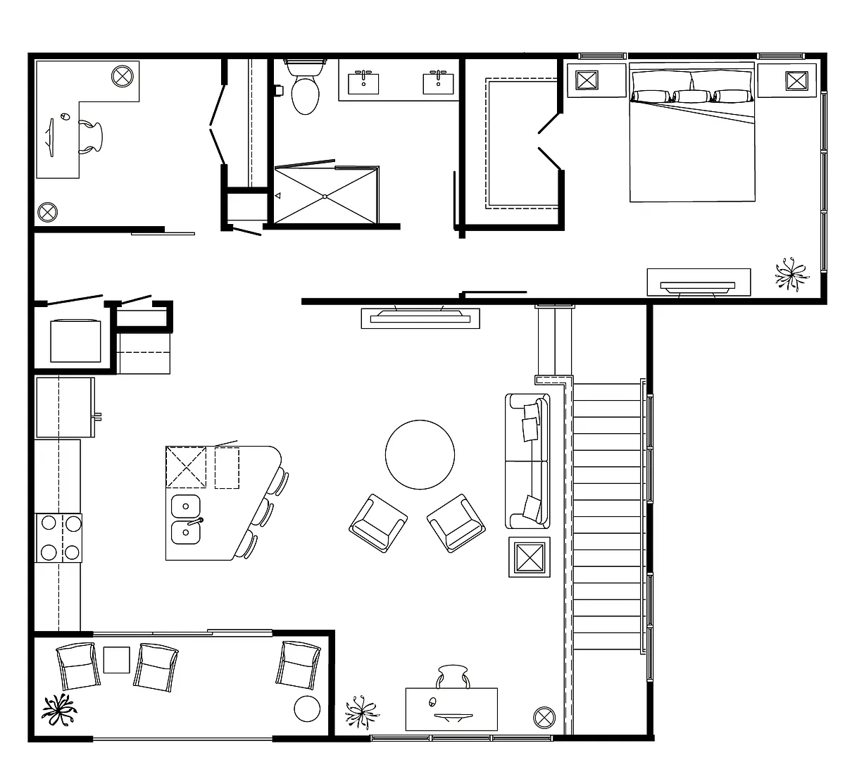 Floor plan DEN2