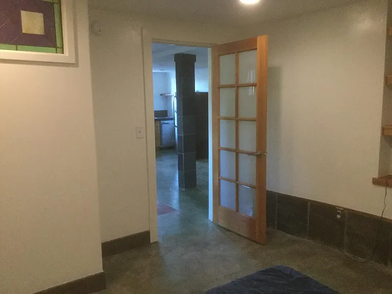 Main bedroom looking into main living space