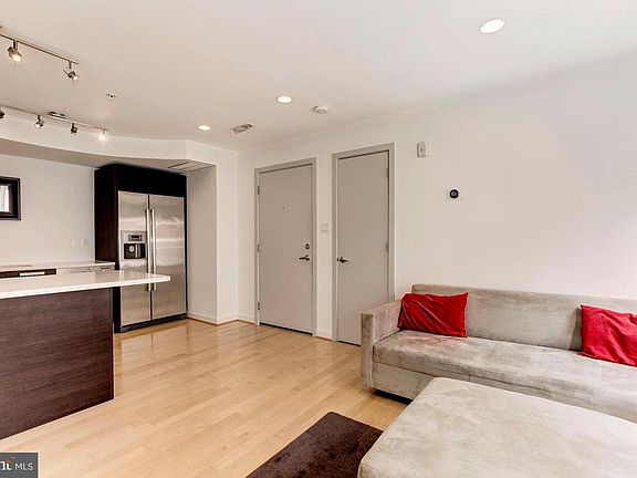 Main entry and coat closet.