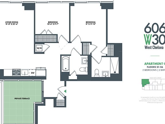 2nd image of 606 W 30th St #24C