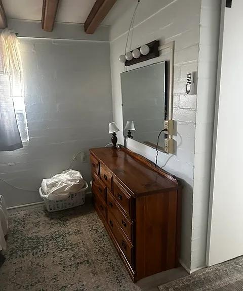 Fully furnished bedroom