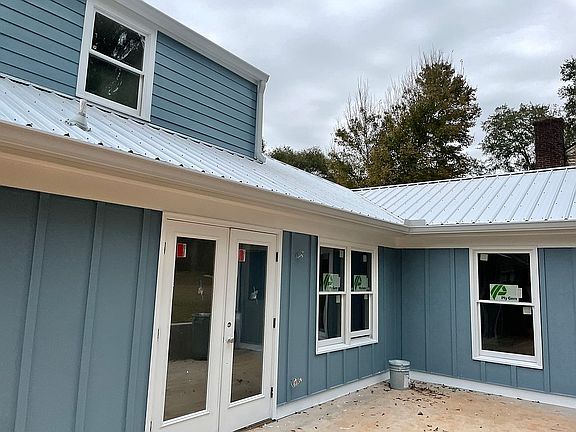 Rear patio