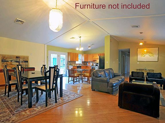 Furniture not included