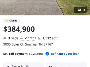 9005 Byler Ct #9005, Smyrna, TN 37167