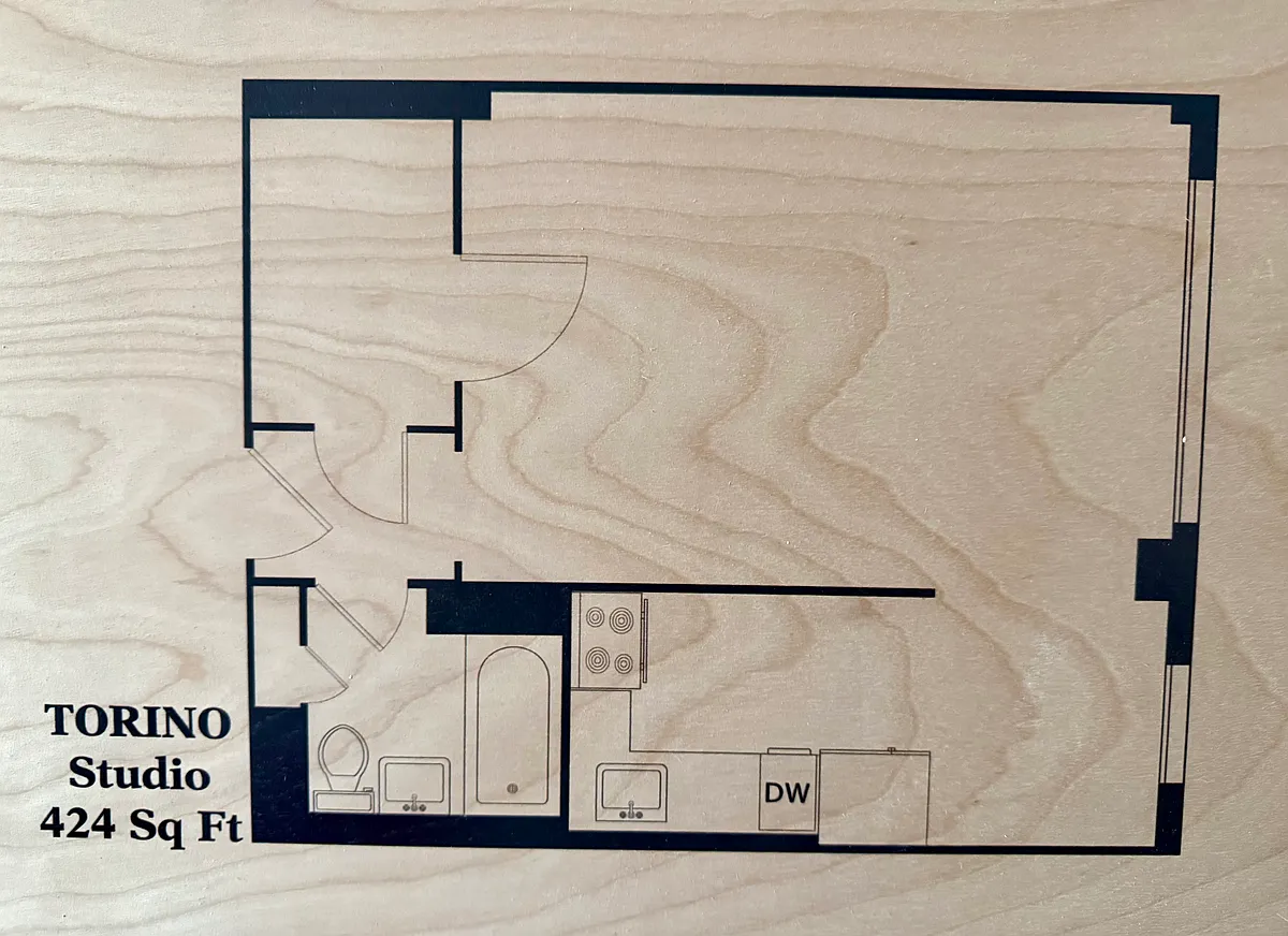 Floor plan The Torino