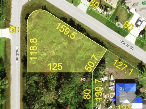 3428 LINDGREEN STREET LOT 1, PORT CHARLOTTE, FL 33981