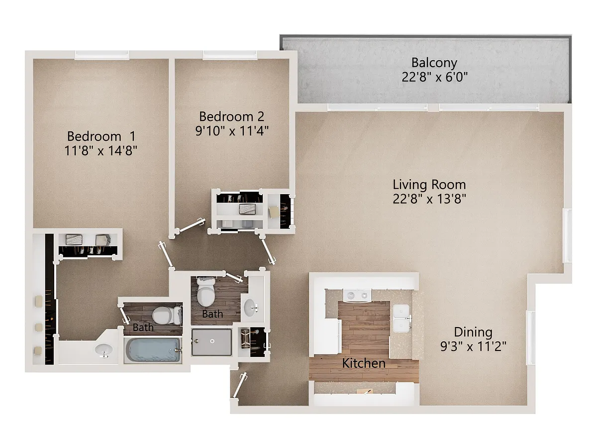 Floor plan Dana Point 2