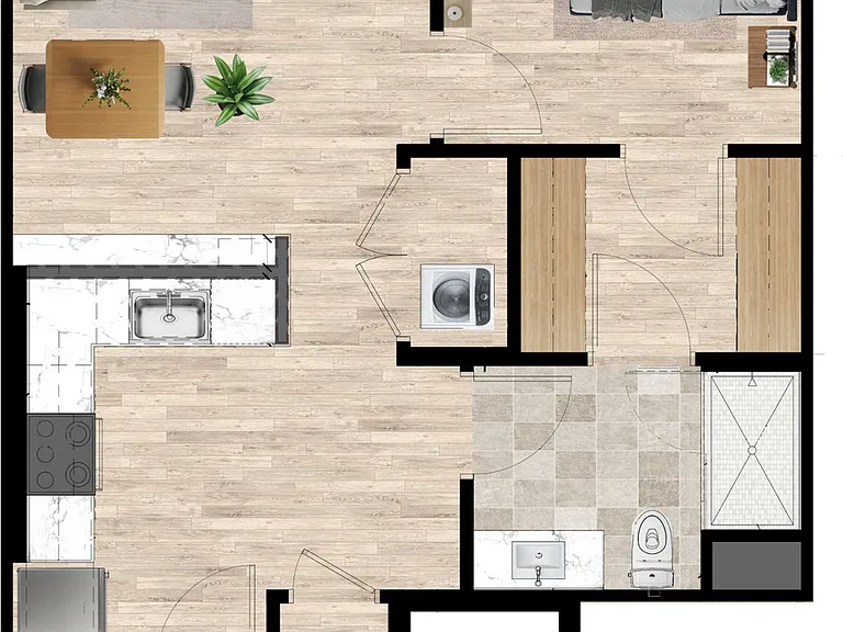 A7 - One Bedroom A7 - One Bedroom