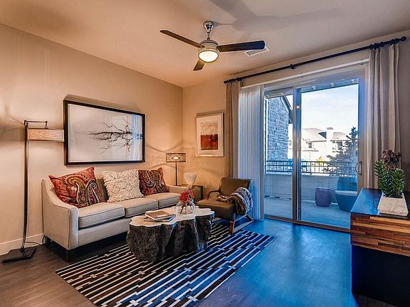 Living area and patio