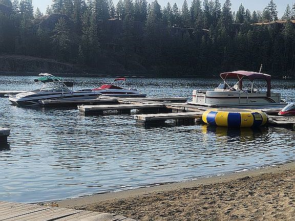 Private boat slips/dock