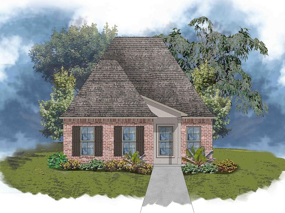 Santiago III C - Front Elevation - DSLD Homes