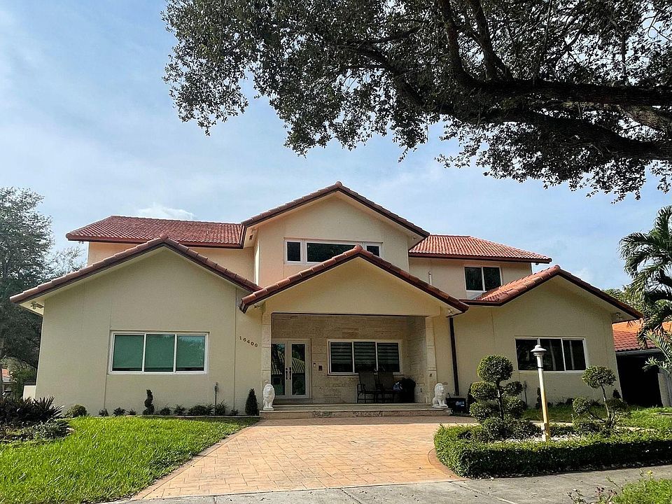 Front view of the house