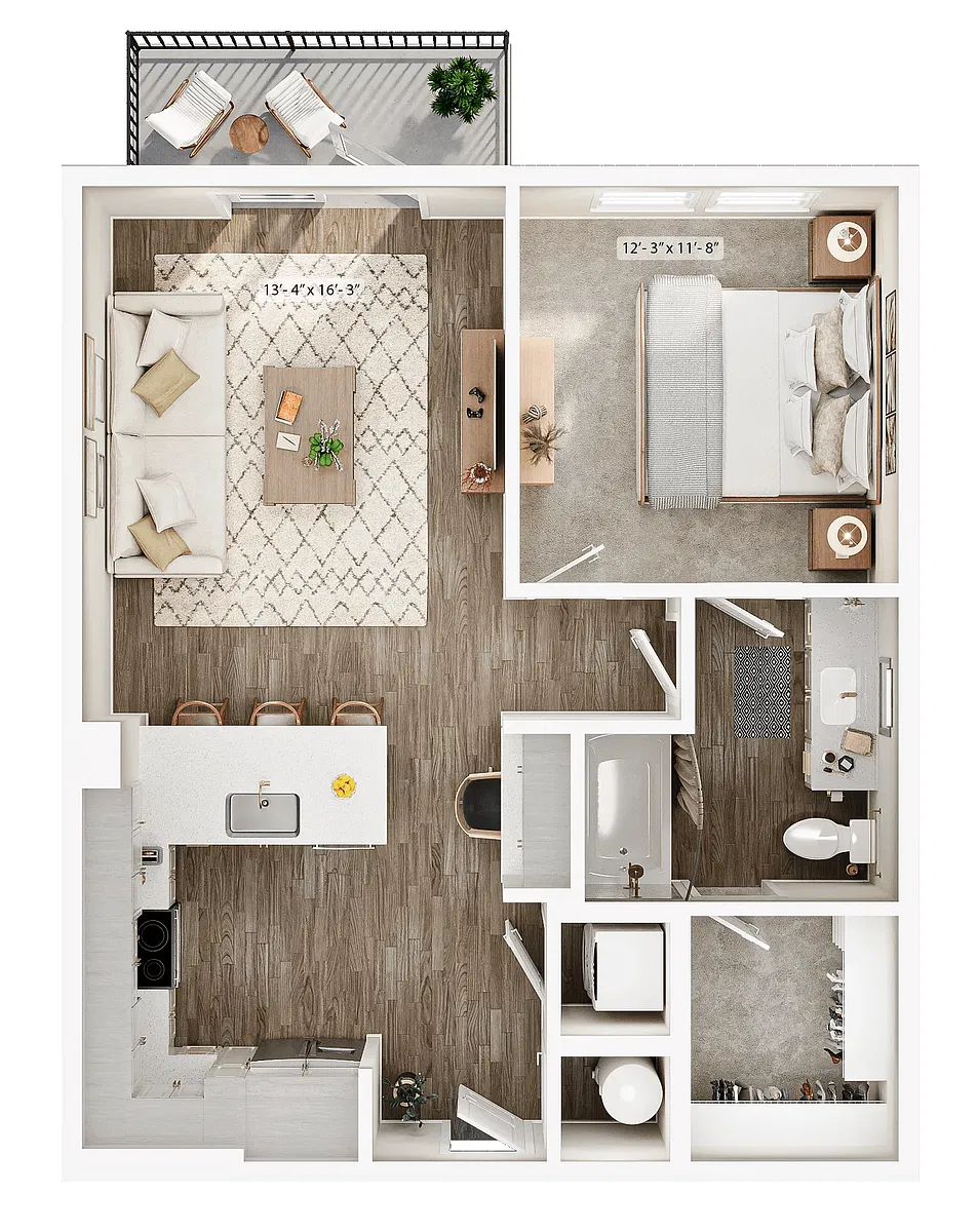 Floor plan A03