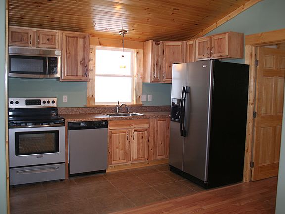 Stainless appliances in kitchen
